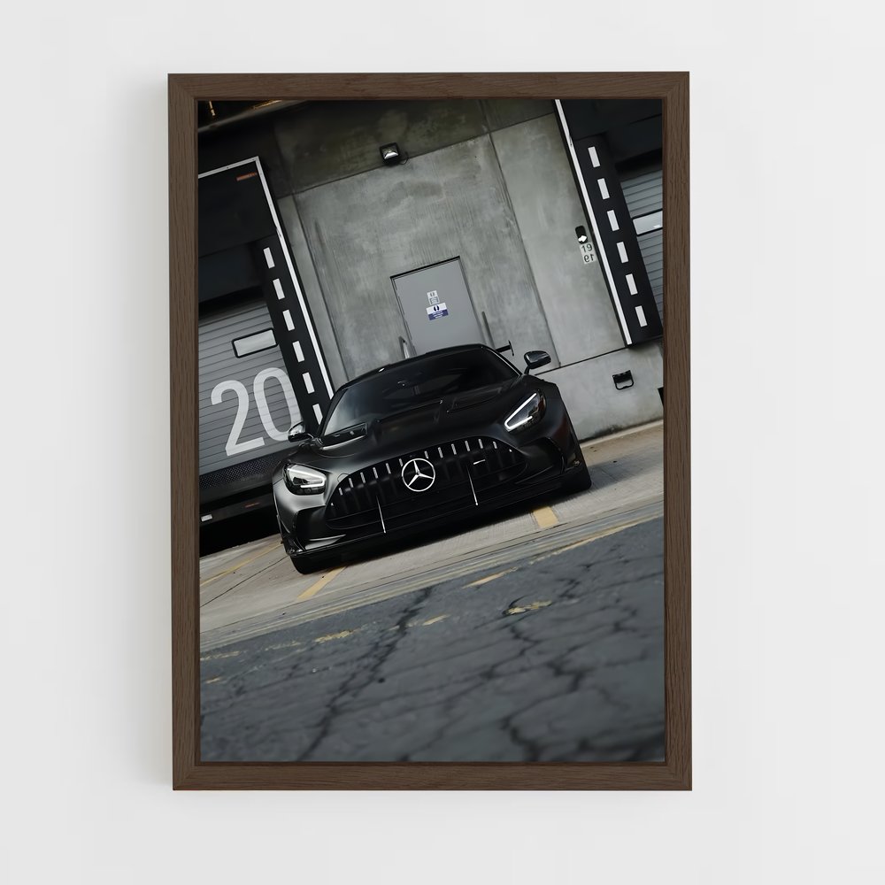 Poster AMG Noir Éclat – affiche Mercedes (vue 5)